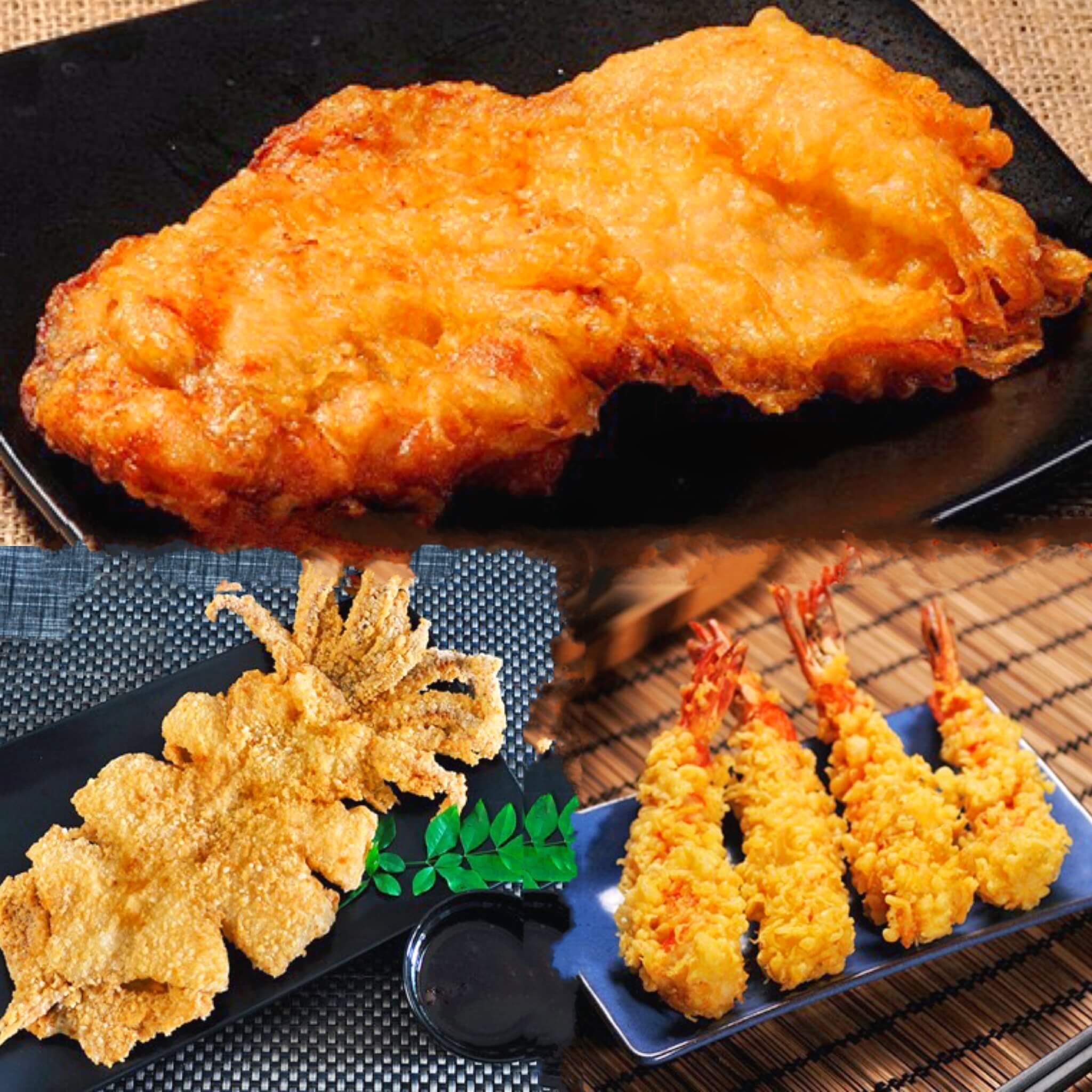 Authentic Taiwanese seasoning and fried powders for crispy fried chicken, calamari, and shrimp – capturing Taiwan’s famous night market flavors
